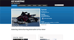 Desktop Screenshot of icekart.nu